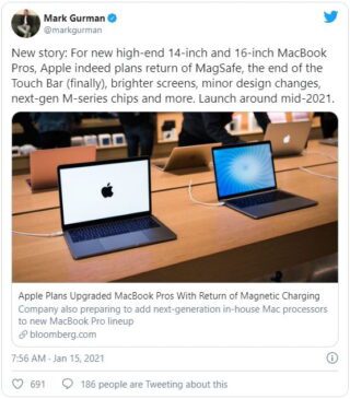 Touch Bar MacBookPro