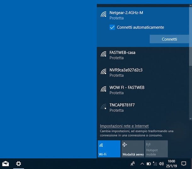 Windows 10 aggiornamento