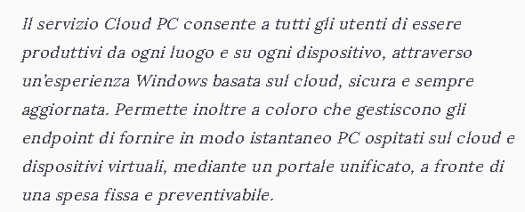 Microsoft Cloud PC