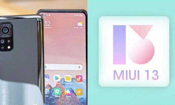 MIUI 13 smartphone