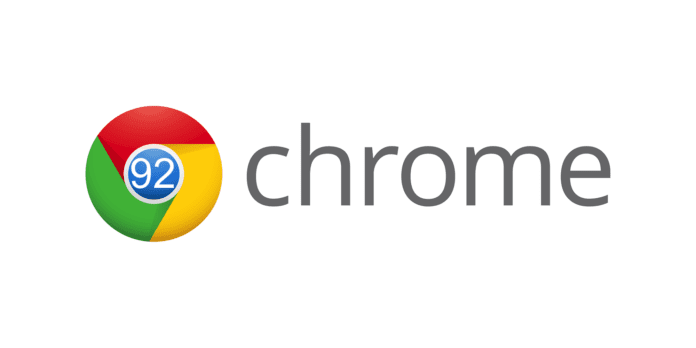 google chrome 92